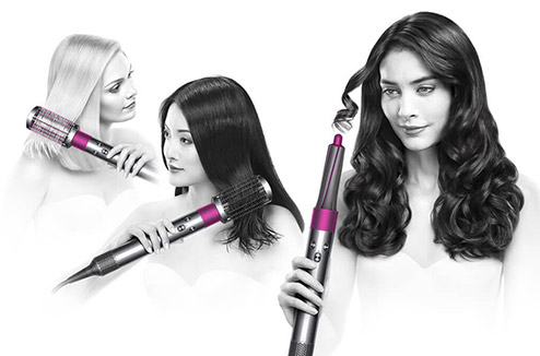 Le styler Dyson Airwrap™ coiffe vos cheveux sans chaleur extrême