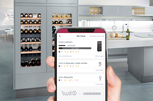 Comment gérer sa cave à vin* à distance ? 
