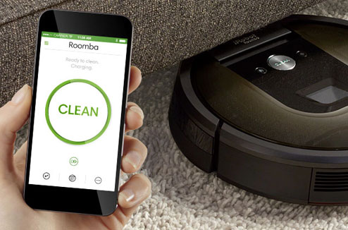 Nouveau Roomba 980 : l'aspirateur robot connecté d'iRobot