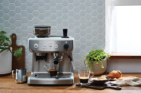 La machine à broyeur Barista Max de Breville : l’expresso parfait… comme au café !
