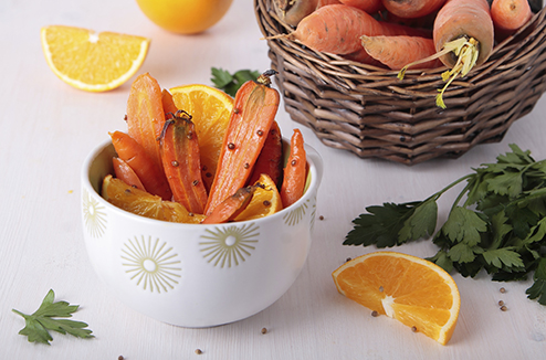 Salade de carottes à l'orientale