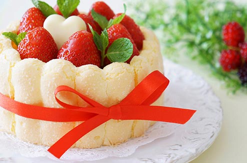 Charlotte aux fraises