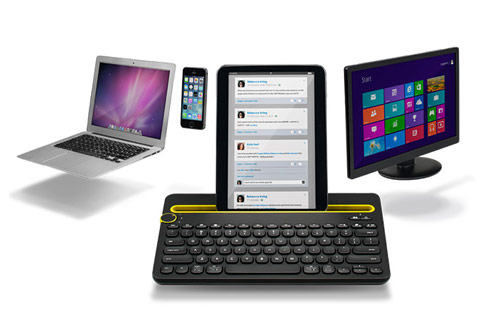 Clavier Logitech K480 : le clavier pour PC, tablette tactile et smartphone