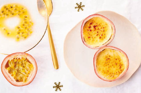 La crème brûlée passion