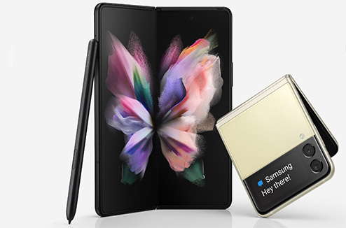 Galaxy Z Flip 3 et Z Fold 3 : Samsung dévoile ses deux nouveaux modèles pliables !