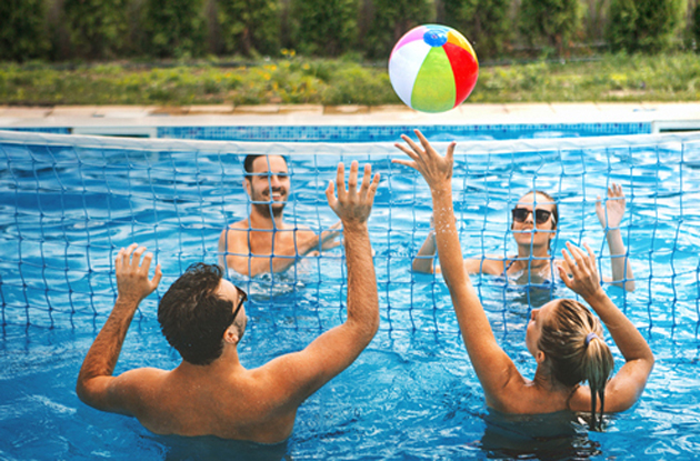 Des jeux pour s'éclater dans la piscine