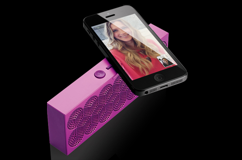 Test de la Mini Jambox Jawbone, l'enceinte colorée et ultra-fine !