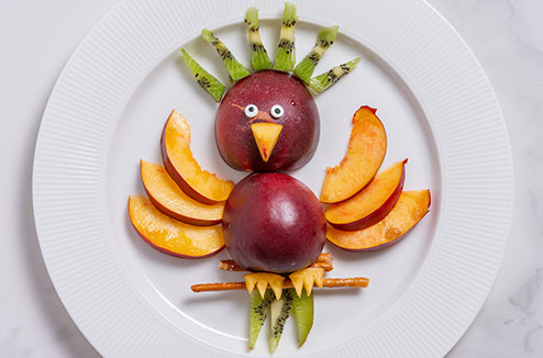 L'oiseau de fruits