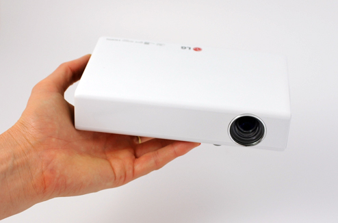 Test du picoprojecteur LG PB60G