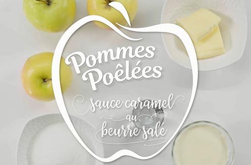 Pommes au caramel beurre salé