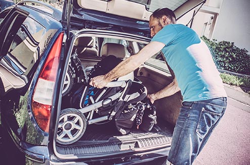 Bébé : s'équiper en version compacte