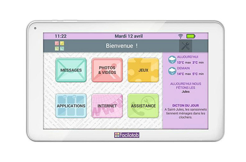Facilotab : la tablette tactile pour sénior