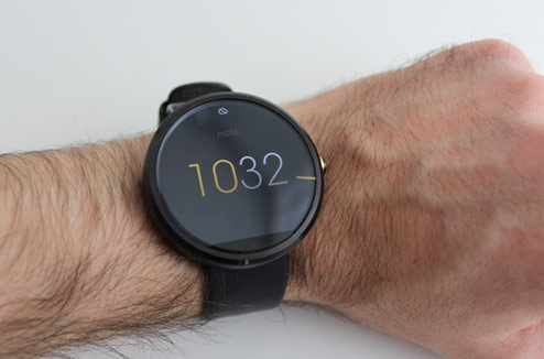 Montre connectée : le test de la Moto 360