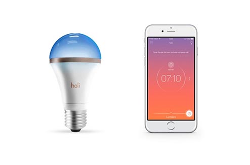 Mieux se réveiller avec le simulateur d’aube Holi SleepCompanion
