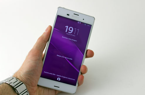 Test smartphone Sony Xperia Z3