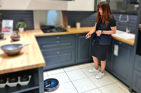 Test aspi-robot Eziclean Aqua Connect X850