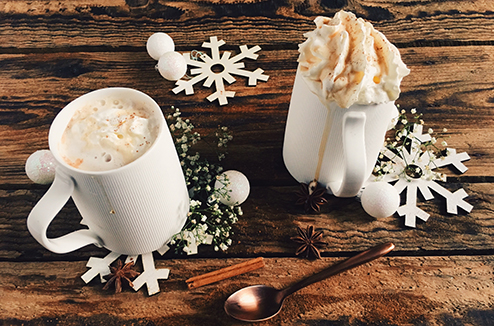Chaï tea latte à la courge Butternut et au sirop d’érable