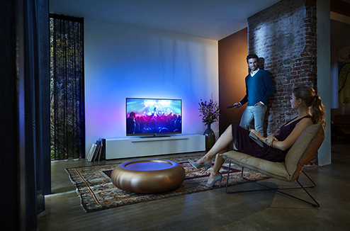 TV Philips 4K : prise en main d’Android TV et d’Ambilight
