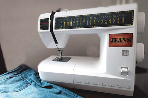 J’ai testé la machine à coudre Veritas JSA18 spéciale jean