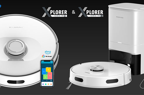 Robot aspirateur laveur : Rowenta X-Plorer