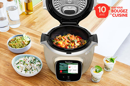Un Cookeo Touch Wifi en édition limitée pour les 10 ans de la marque !