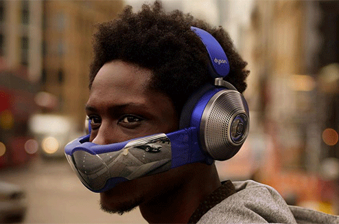 Le casque audio purificateur d'air Dyson Zone