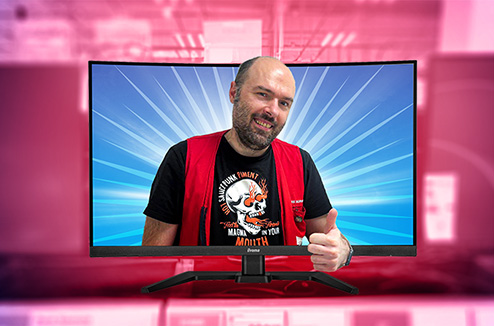 On a testé un écran gamer 28 pouces incurvé iiyama