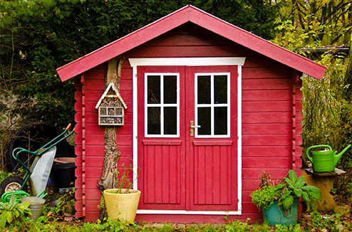 Comment nettoyer et entretenir un abri de jardin ou un cabanon