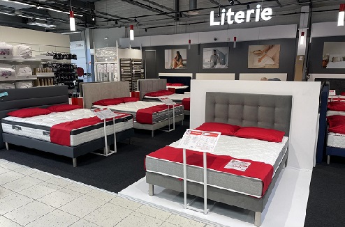 Présentation des espaces Literie chez Darty