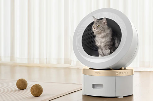 Test et avis de la litière connectée Mova LR10 Prime 