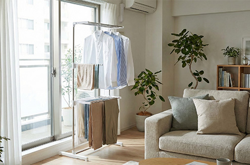 Nos astuces pour faire sécher son linge quand on n'a pas de place