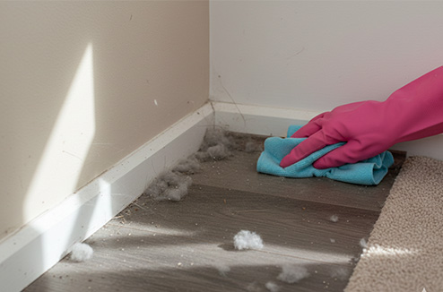 Plinthes sales et collantes ? Voici comment les nettoyer facilement