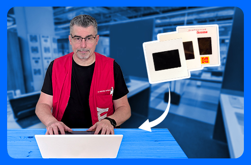 Comment numériser ses diapositives sur ordinateur ?