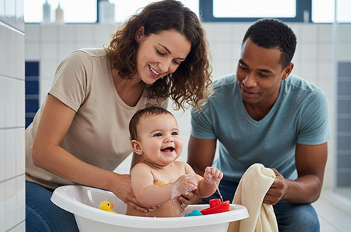 Comment bien choisir une baignoire pour bébé ?